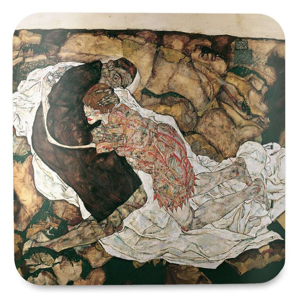 Podkładka pod kubek Death and the Maiden Egon Schiele