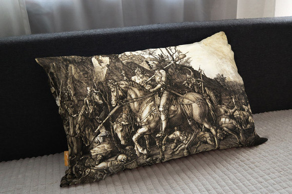 Poduszka Rycerz, Śmierć i Diabeł Albrecht Dürer