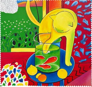 Ściereczka do okularów Kot ze złotą rybką Henri Matisse