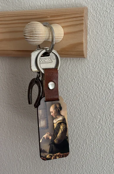 Brelok Dziewczyna czytająca list przy otwartym oknie Jan Vermeer