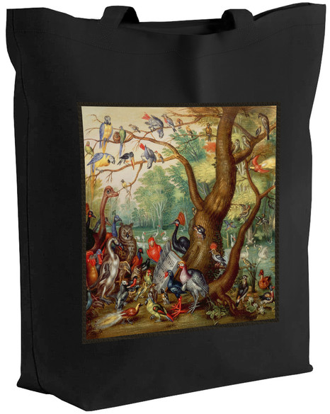 Torba z naszywką Koncert Ptaków Jan van Kessel (starszy) 