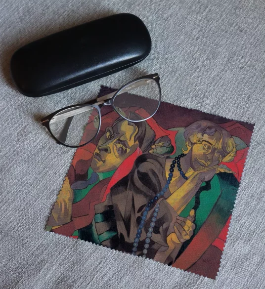 Ściereczka do okularów Dwie głowy Witkacy