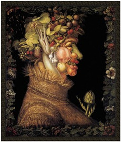 Naszywka Lato Giuseppe Arcimboldo