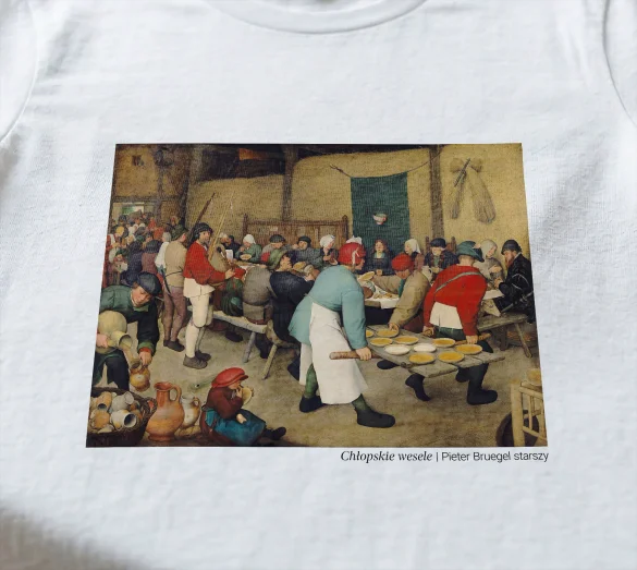 Bluzka damska Chłopskie wesele Pieter Bruegel starszy