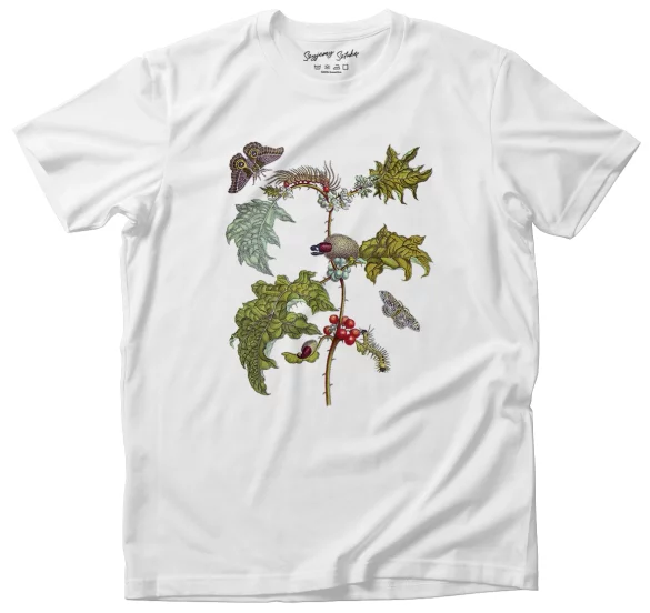 Koszulka Metamorfoza owadów Surinamensium Maria Sibylla Merian