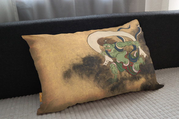 Poduszka Bóg Wiatru Ogata Korin