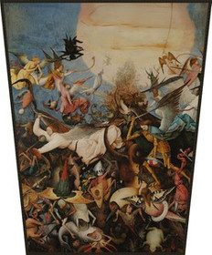 Ekran Upadek zbuntowanych aniołów Pieter Bruegel starszy