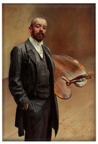 Magnes Autoportret z paletą Jacek Malczewski
