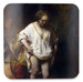Podkładka pod kubek Hendrickje kąpiąca się w rzece Rembrandt