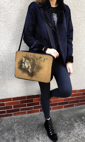 Torba na ramię Bóg piorunów Ogata Korin