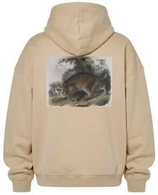 Bluza oversize Common American Wildcat James Audubon