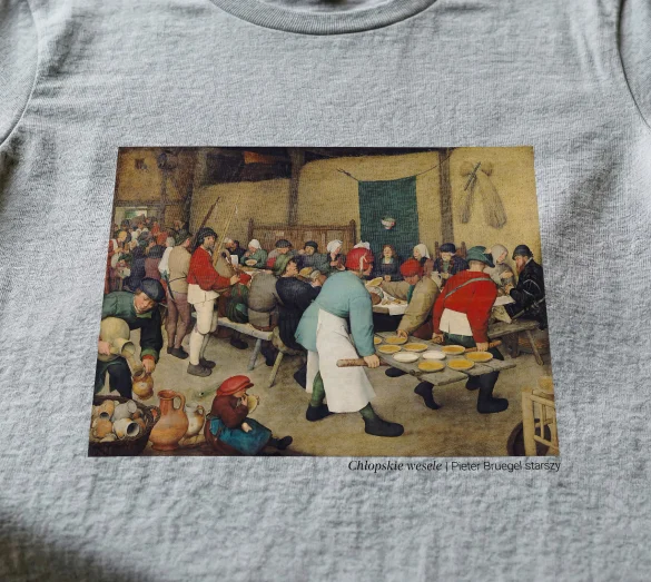 Bluzka damska Chłopskie wesele Pieter Bruegel starszy