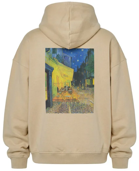 Bluza oversize Taras kawiarni w nocy Vincent Van Gogh