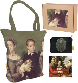 Zestaw prezentowy Sofonisba Anguissola  Torba + Kosmetyczka + Ściereczka