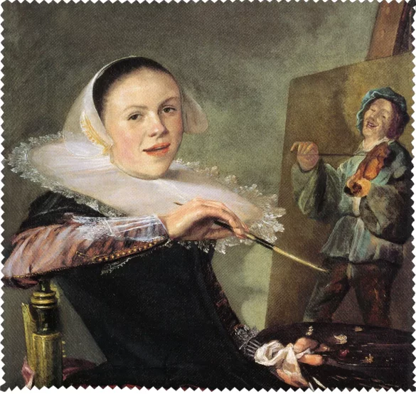 Ściereczka do okularów Autoportret Judith Leyster