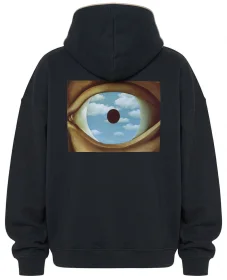 Bluza oversize Fałszywe lustro René Magritte