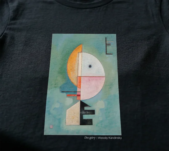 Bluzka damska Do góry Wassily Kandinsky