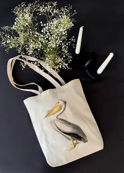 Torba bawełniana American White Pelican James Audubon