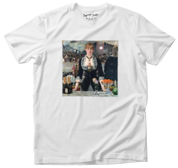 Koszulka z naszywką Bar w Folies-Bergère Édouard Manet