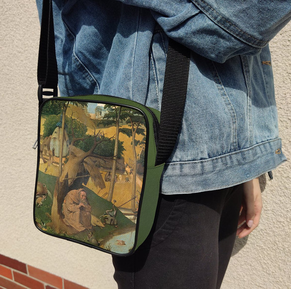 Torba listonoszka Kuszenie św. Antoniego Hieronim Bosch