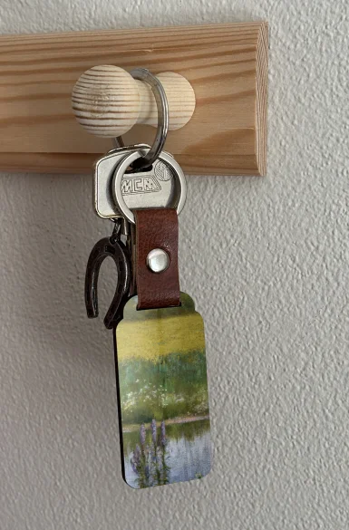 Brelok Pole łubinu Władysław Podkowiński