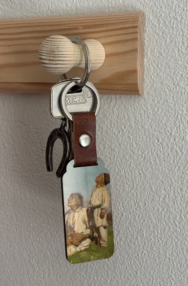 Brelok Bociany Józef Chełmoński