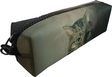 Piórnik Studium głowy kota tabby Louis Wain