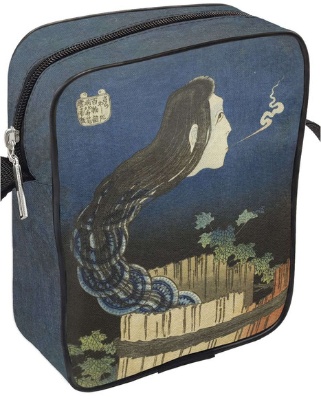 Torba Listonoszka Dom Połamanych Płyt Katsushika Hokusai