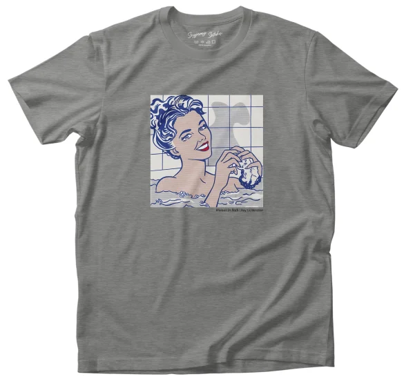 Koszulka z nadrukiem Woman in Bath Roy Lichtenstein