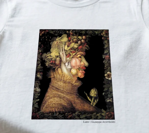 Koszulka z nadrukiem Lato Giuseppe Arcimboldo