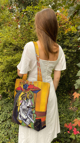 Torba na ramię shopper Płacząca kobieta Pablo Picasso