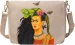 Torebka damska welurowa Frida z legwanem – portret inspirowany Fridą Kahlo