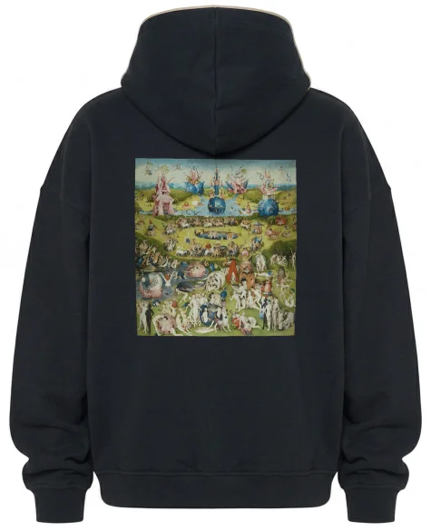 Bluza oversize Ogród rozkoszy ziemskich Hieronim Bosch