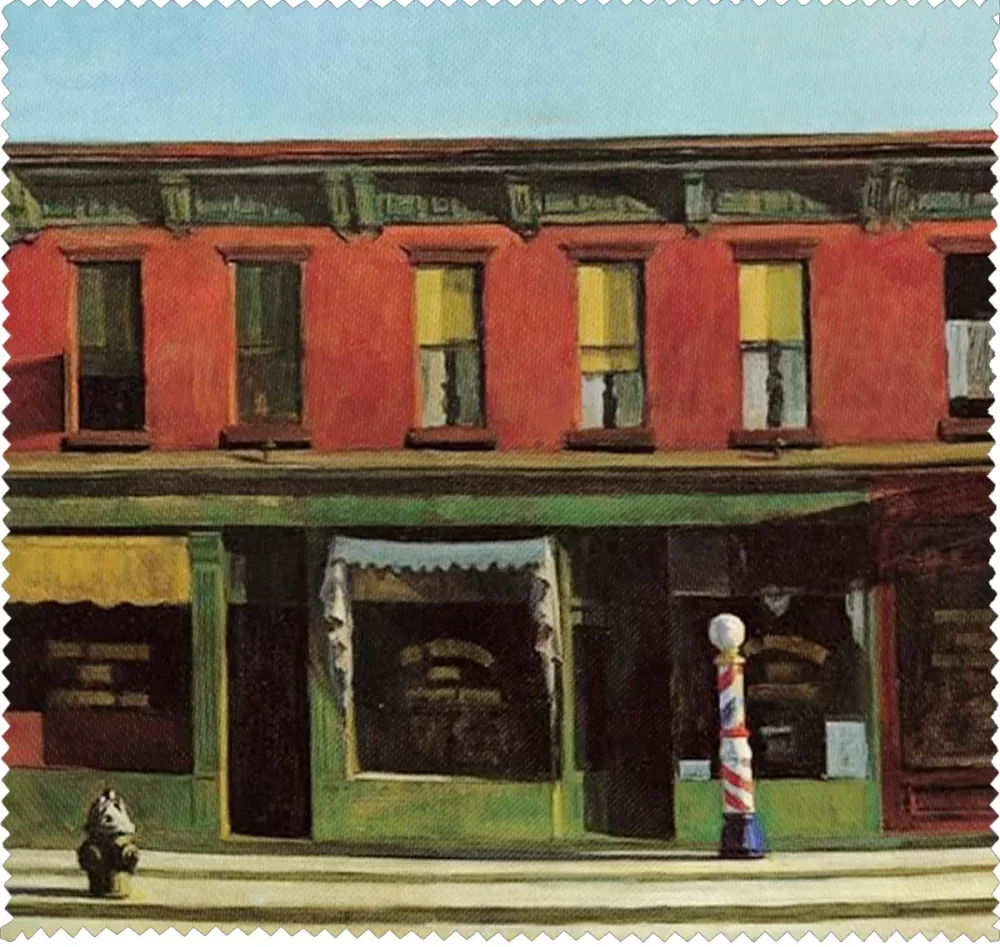 Ściereczka do okularów Wczesny niedzielny poranek Edward Hopper