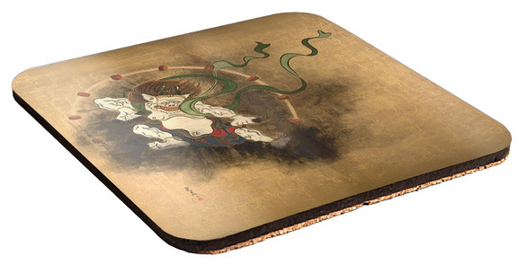 Podkładka pod kubek Bóg piorunów Ogata Korin