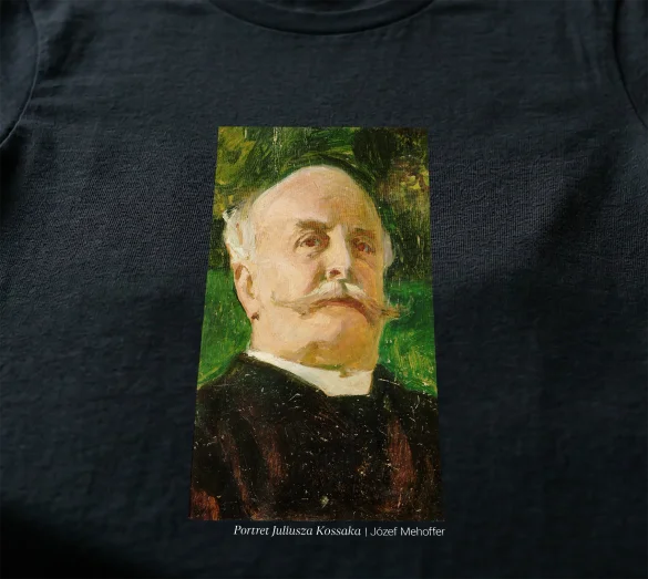 Koszulka z nadrukiem Portret Juliusza Kossaka Józef Mehoffer