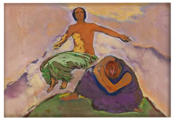 Magnes Smutek i nadzieja Koloman Moser