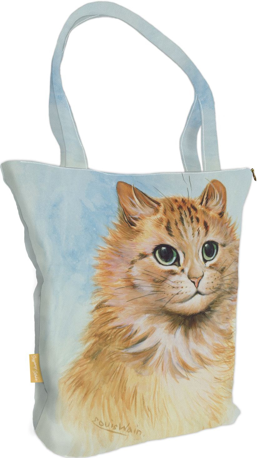 Torba na ramię shopper Imbirowy Tom Louis Wain