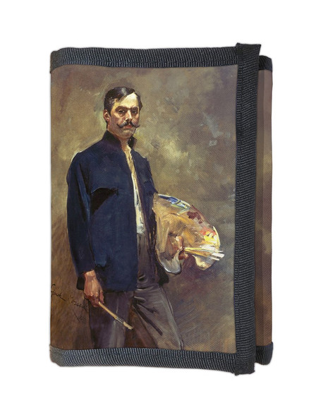 Portfel Portret własny z paletą Wojciech Kossak
