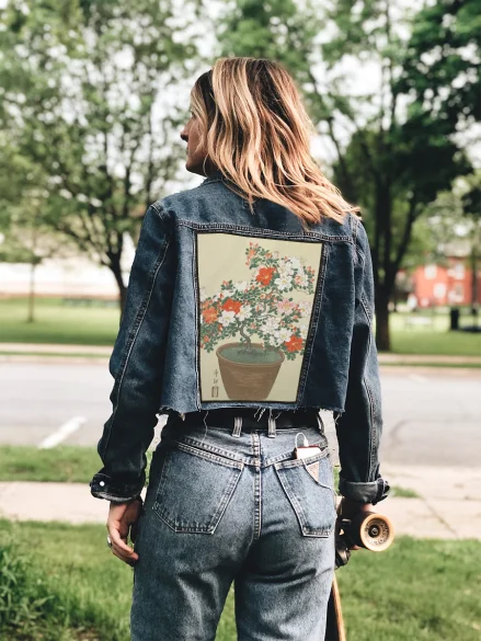 Ekran Azalia w doniczce Ohara Koson