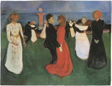 Podkładka na stół Taniec życia Edvard Munch