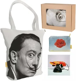 Zestaw prezentowy Salvador Dali Torba + Kosmetyczka + Ściereczka