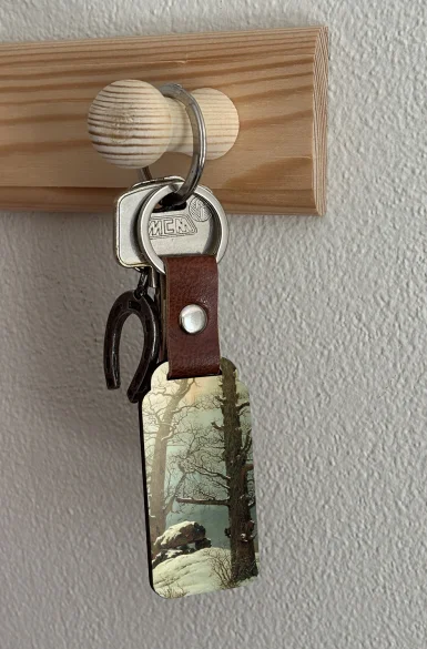 Brelok Dolmen w śniegu Caspar David Friedrich