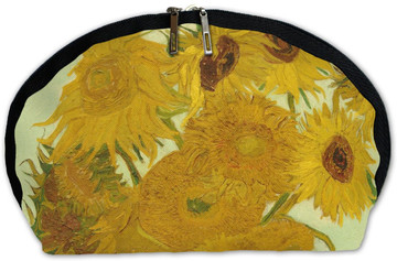 Kosmetyczka Martwa natura: wazon z piętnastoma słonecznikami Vincent Van Gogh