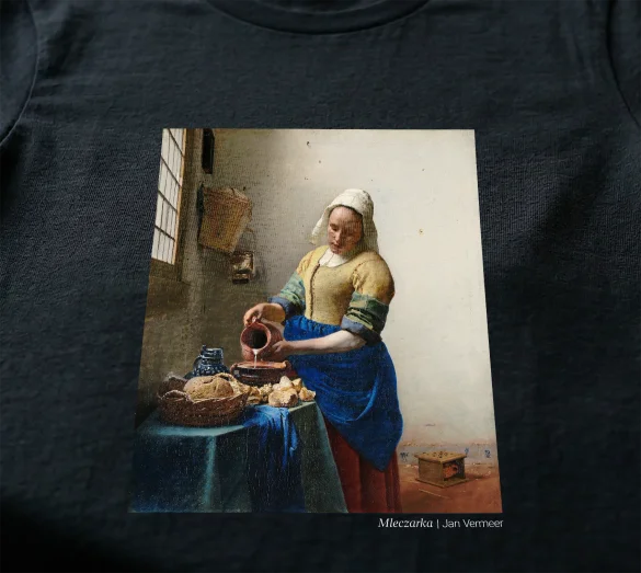 Bluzka damska Mleczarka Jan Vermeer