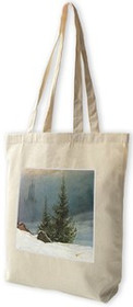Torba z naszywką Pejzaż zimowy Caspar David Friedrich