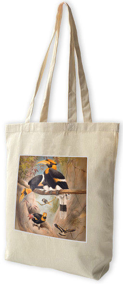 Torba z naszywką Concave casque Hornbill Joseph Wolf