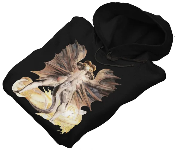 Bluza Wielki czerwony smok i niewiasta obleczona w słońce William Blake