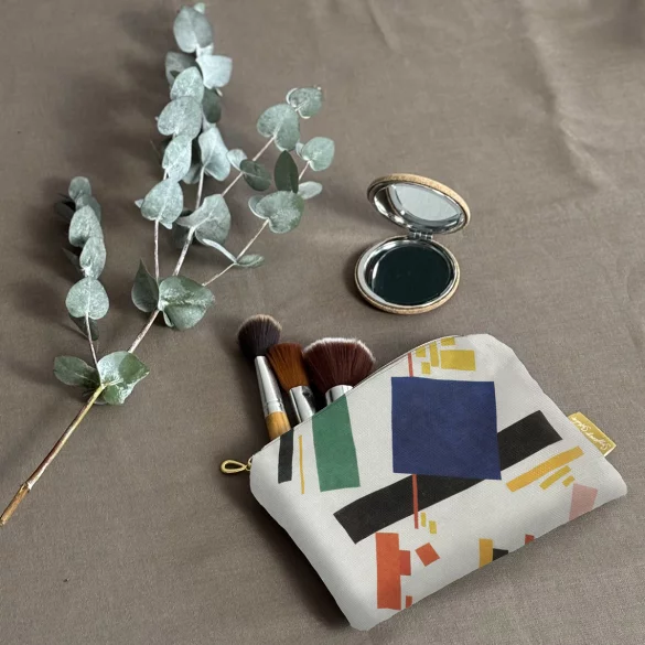 Kosmetyczka mini Kompozycja suprematystyczna Kazimir Severinovich Malevich