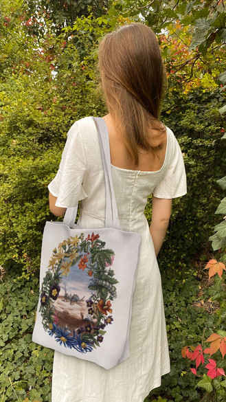 Torba na ramię shopper Fourmi Maria Sibylla Merian